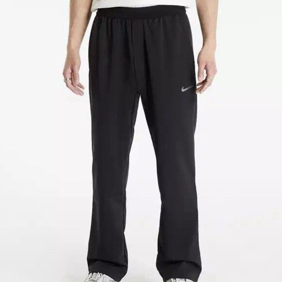 Nike x NOCTA NRG Men’s Size S Swarovski Crystals Black Swoosh Knit Pants - Picture 1 of 7
